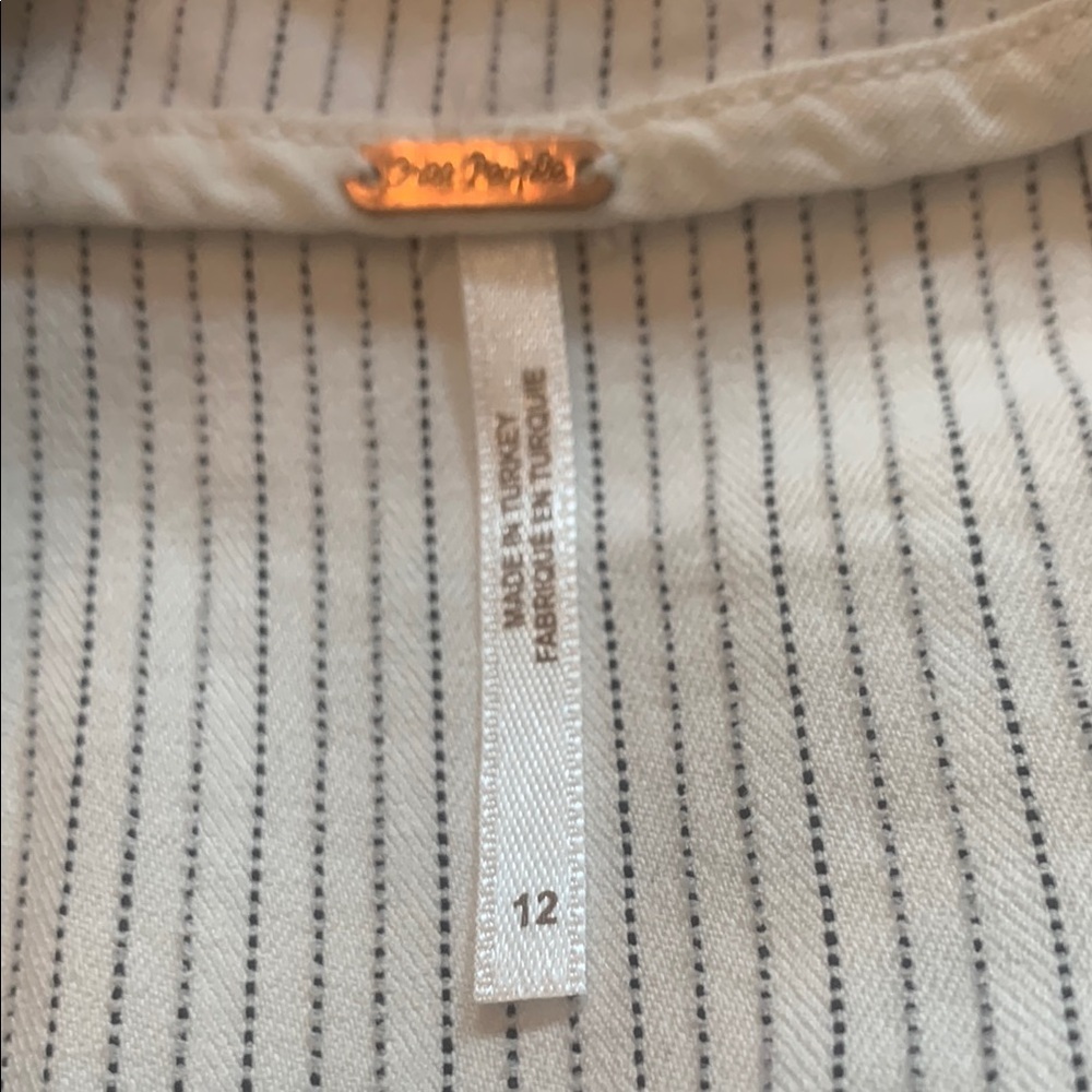 Free People White Pencil Cargo Mini Skirt - Picture 3 of 5